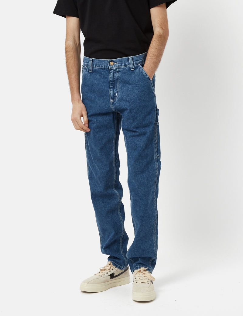 Carhartt-WIP Ruck Single Knee Pant (Regular) - Blue Stone Washed