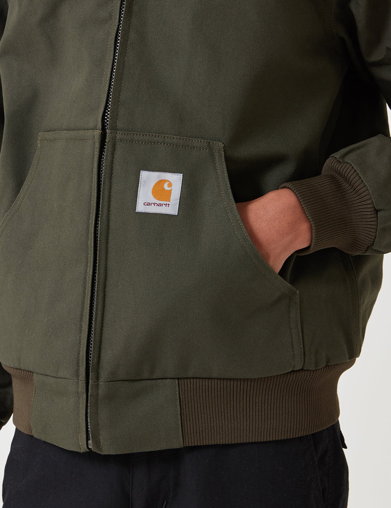 Carhartt Active Jacket (Rigid) - Cypress Green | URBANEXCESS. – URBAN ...