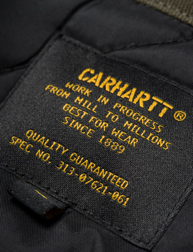 Blouson Bomber Aviator Carhartt-WIP - Cypress Green