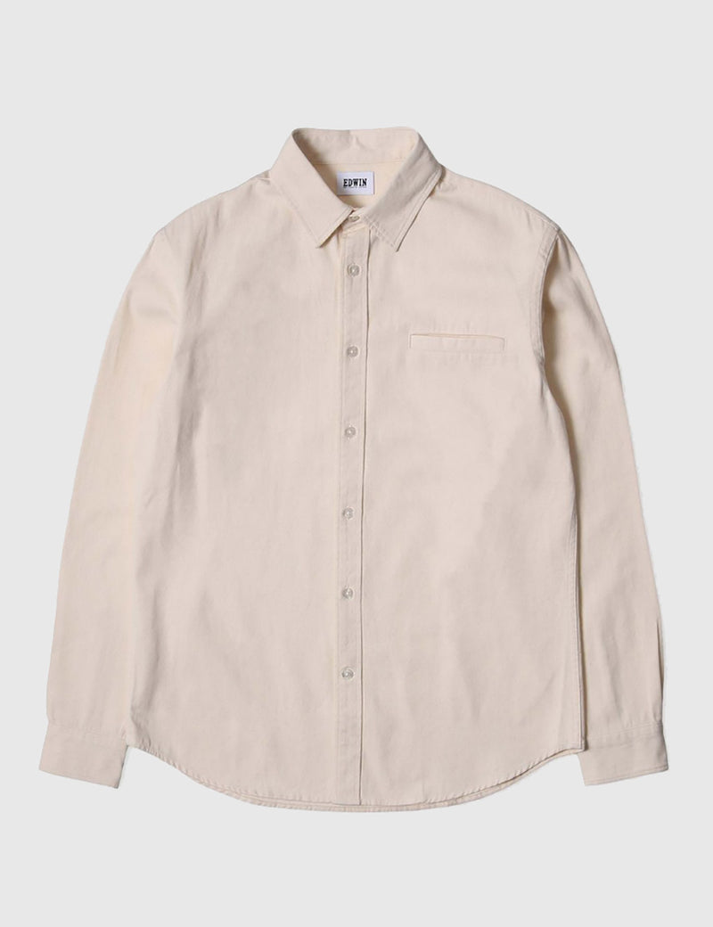 Edwin Better Denim Shirt - Natural
