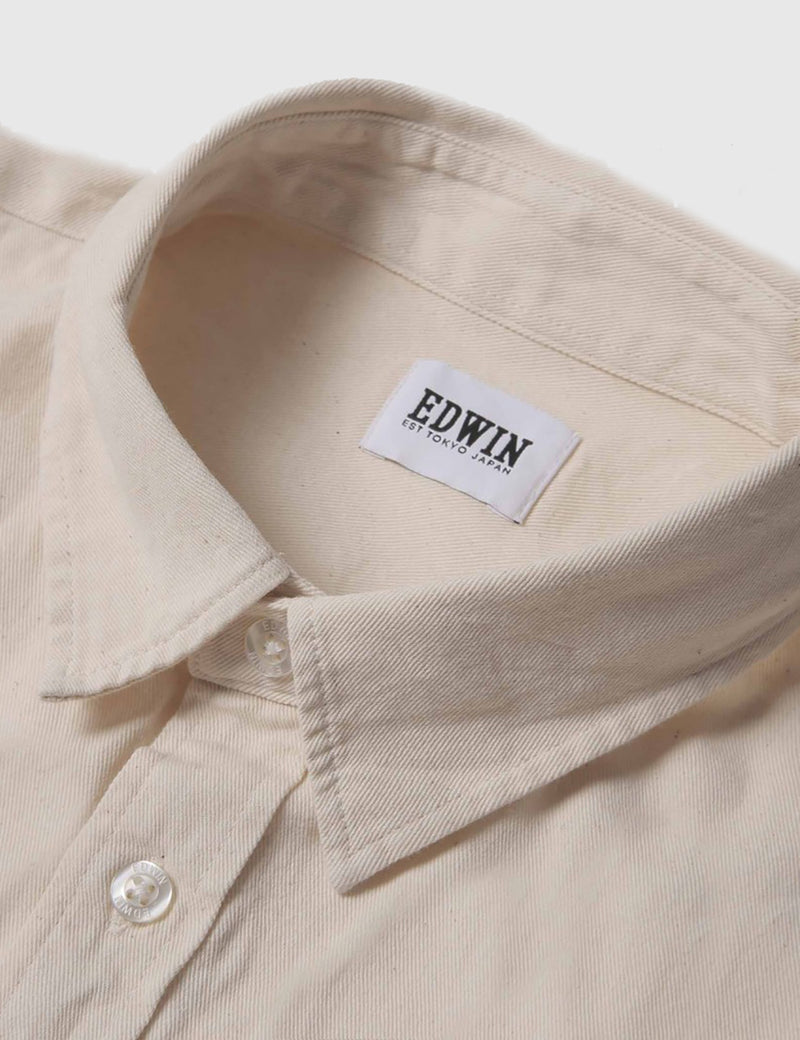 Edwin Better Denim Shirt - Natural