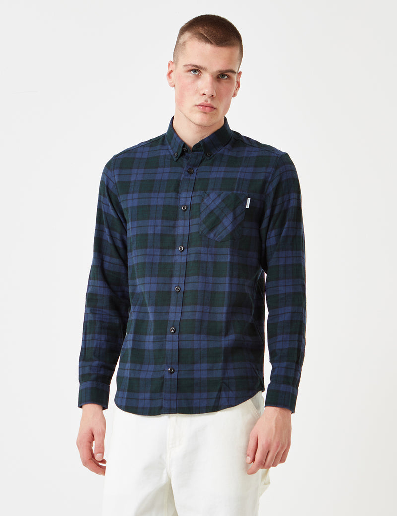 Carhartt-WIP Norton Check Shirt - Blue