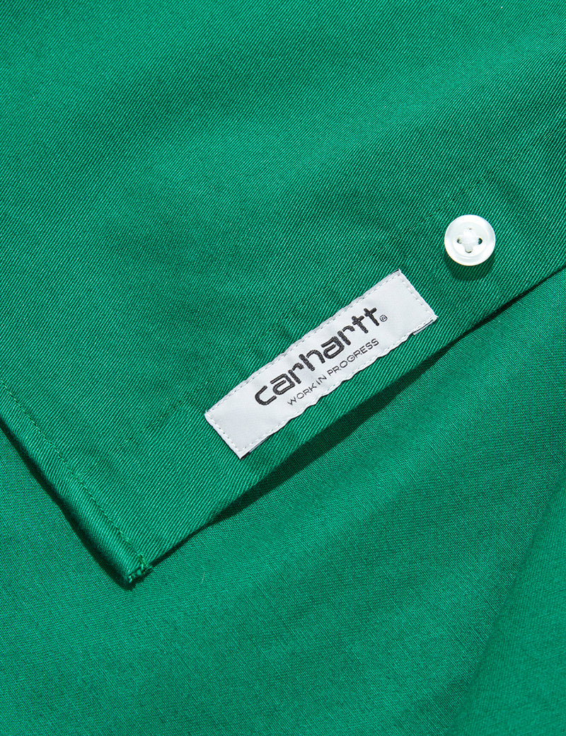 Carhartt-WIP Madison Shirt - Dragon Green