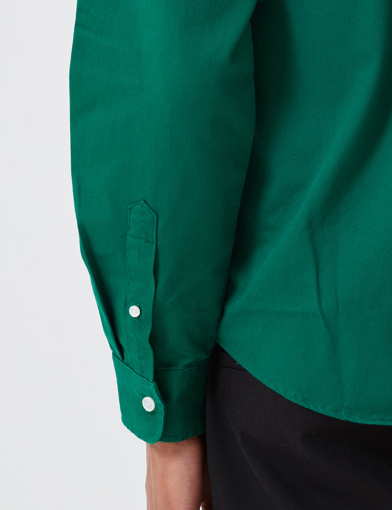 Carhartt-WIP Madison Shirt - Dragon Green