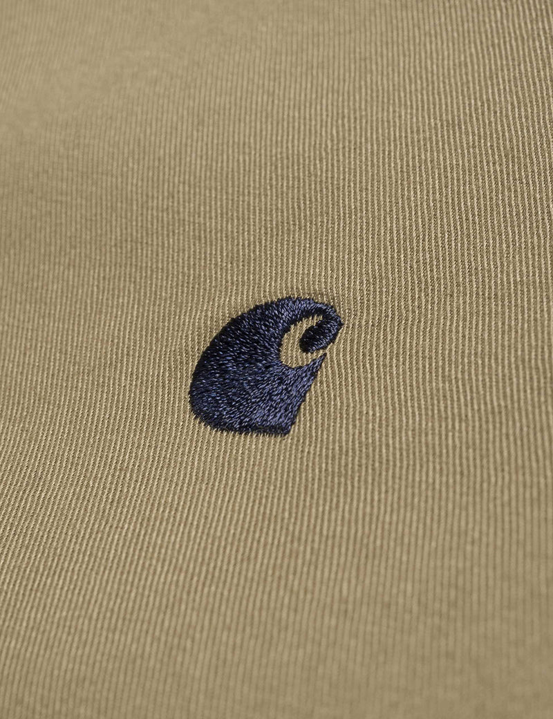 Chemise Carhartt-WIP L/S Madison - Cuir Kaki