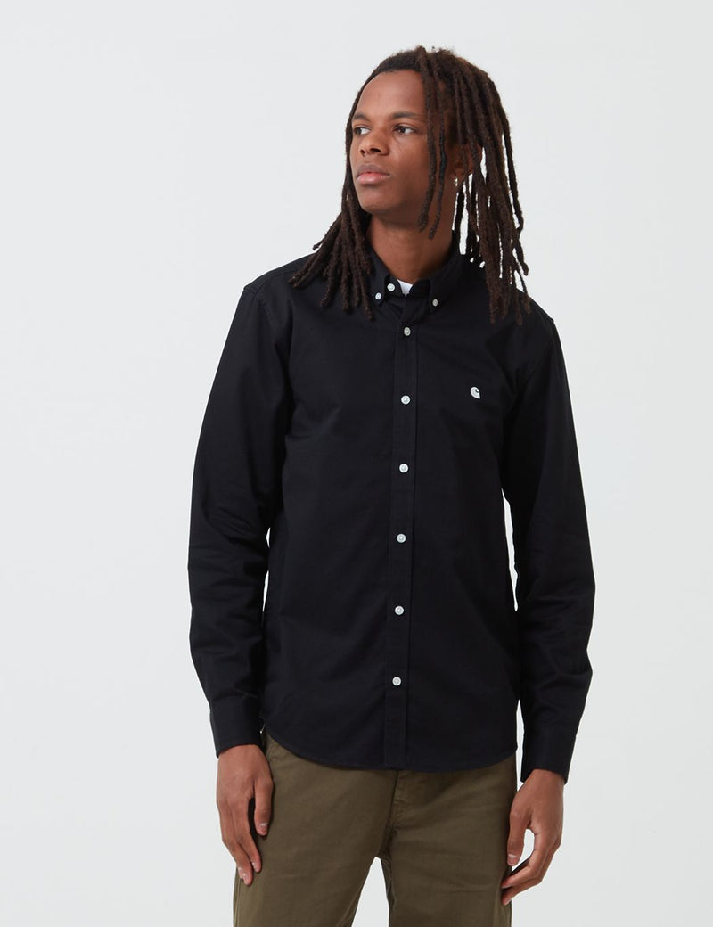 Carhartt-WIP Madison Shirt - Black/Wax