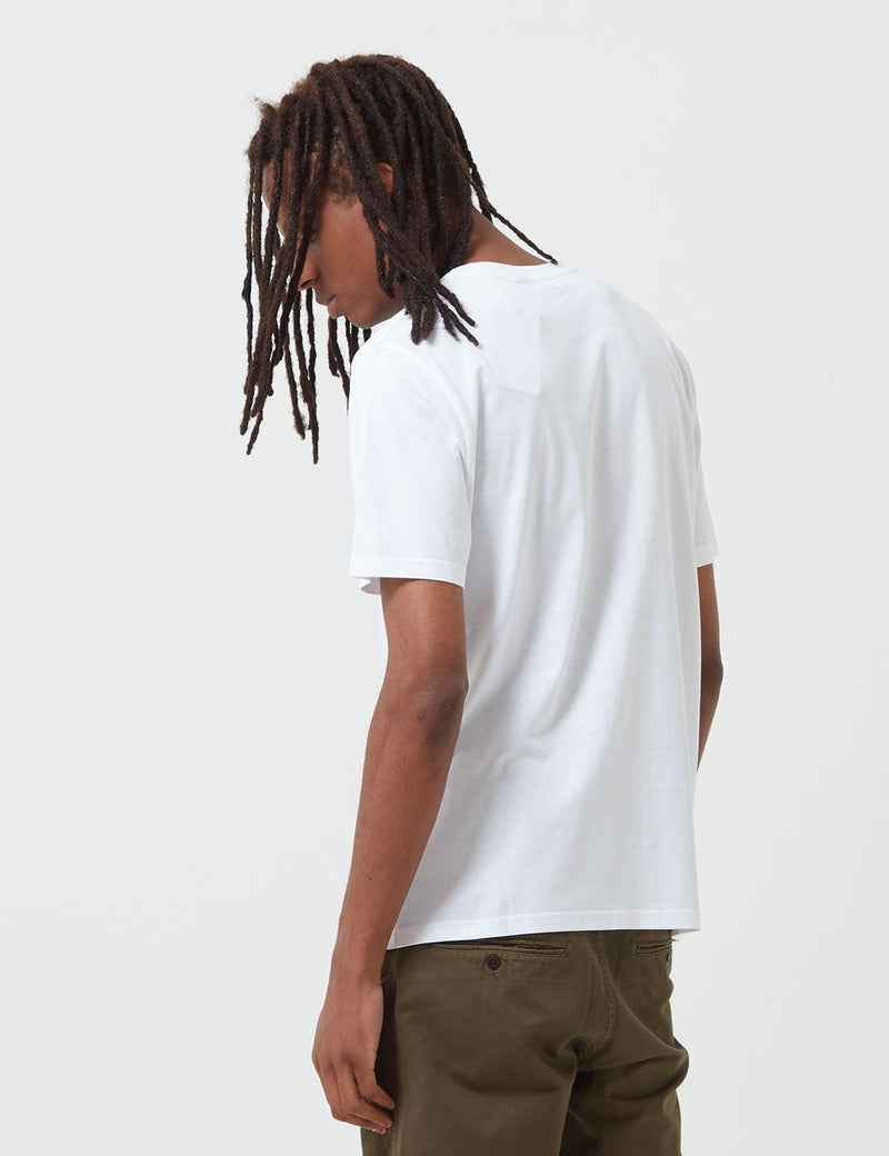 Carhartt-WIP Script T-Shirt - White/Lime