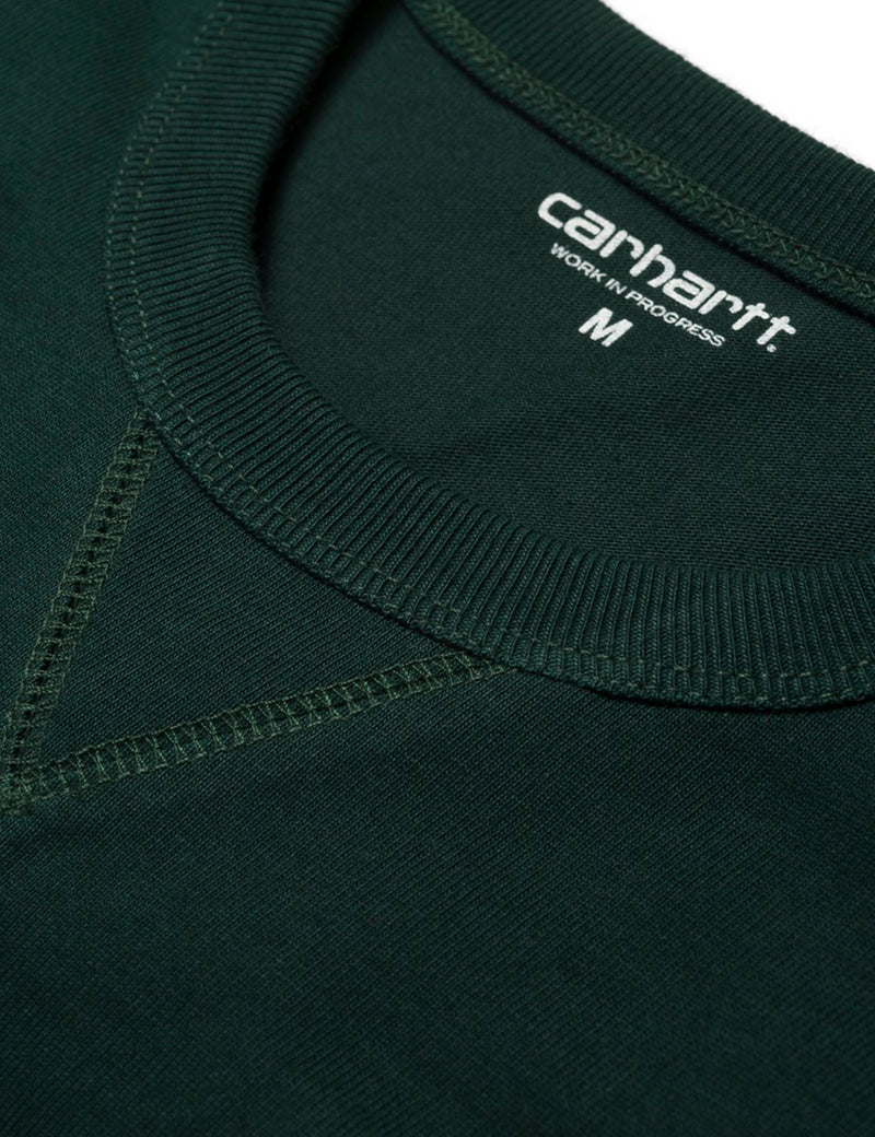 T-Shirt Carhartt-WIP Stray Script - Parsley Green
