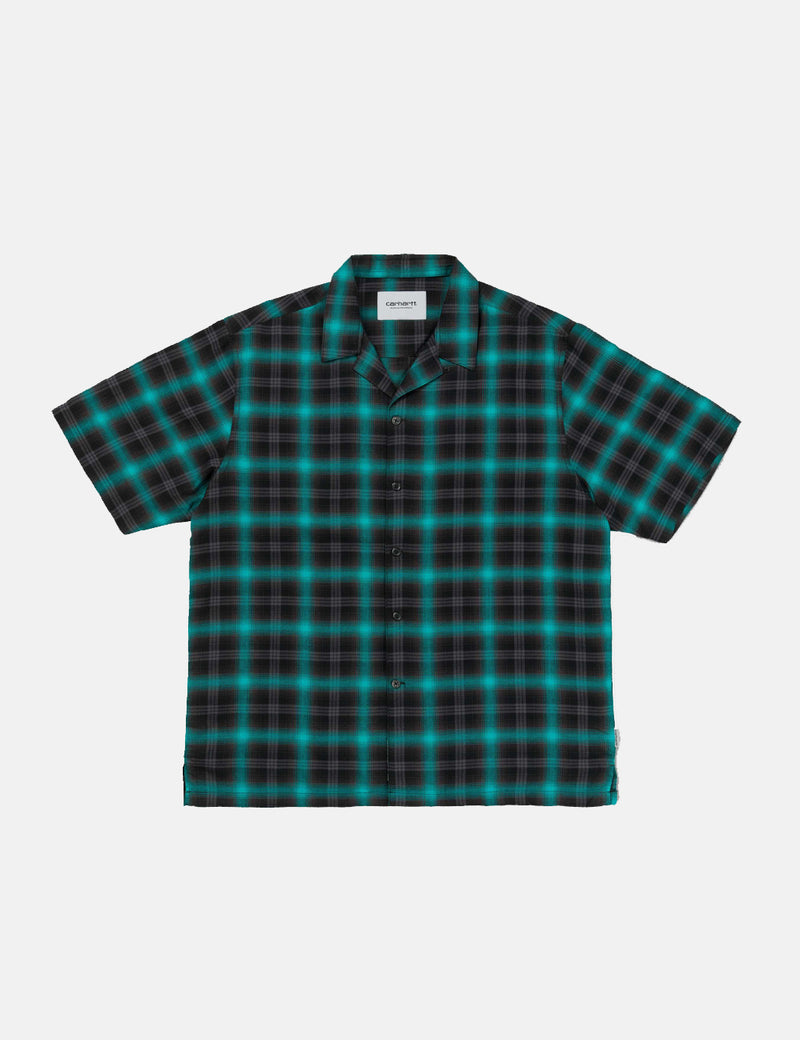 Carhartt-WIP Lyndon Short Sleeve Shirt - Lyndon Check/Scarab