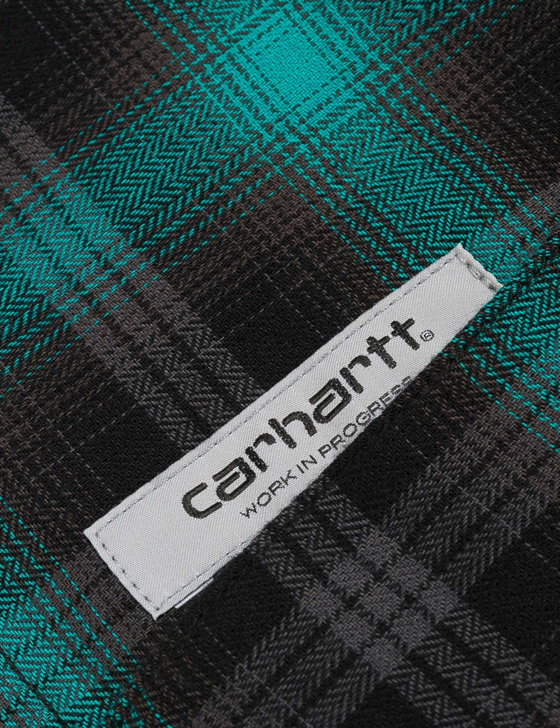 Carhartt-WIP Lyndon Short Sleeve Shirt - Lyndon Check/Scarab