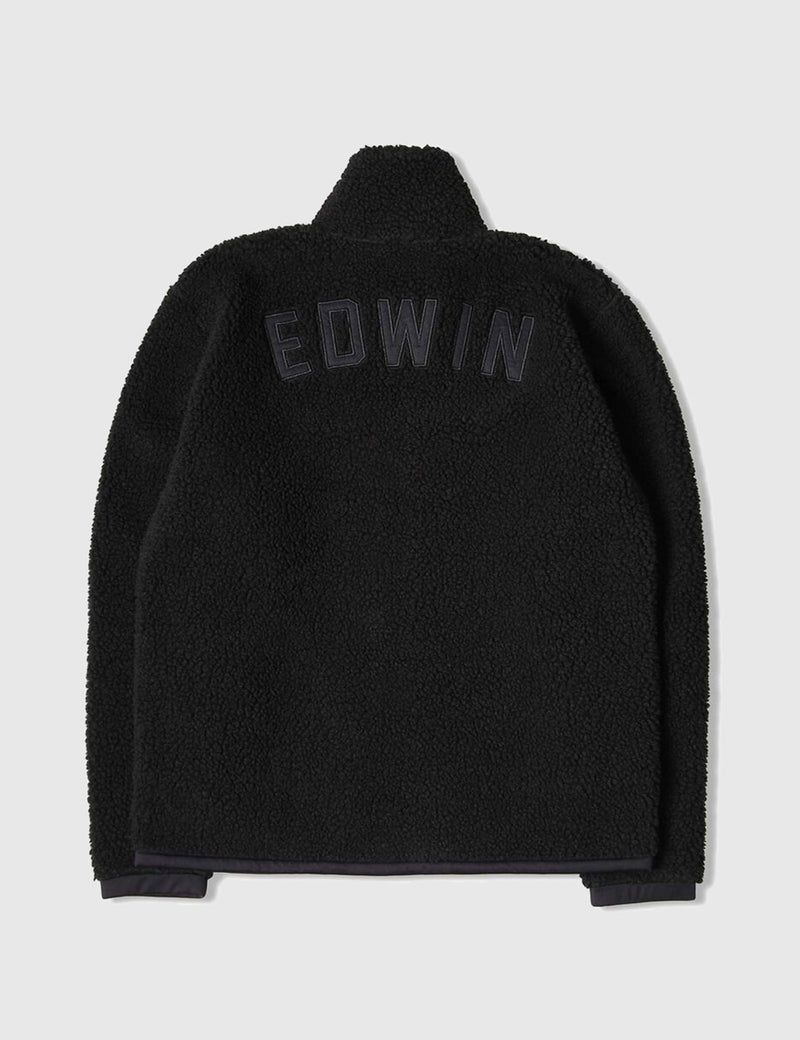 Veste Edwin Insulate Sherpa - Noir