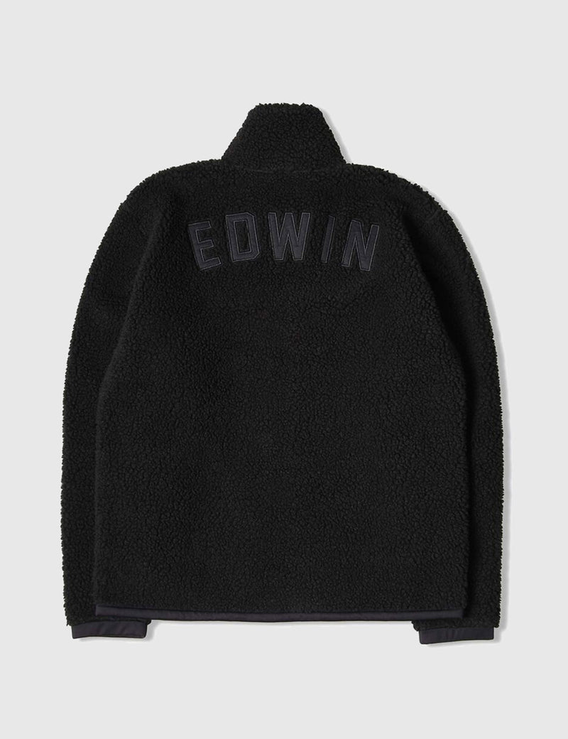 Edwin Insulate Sherpa Jacket - Black