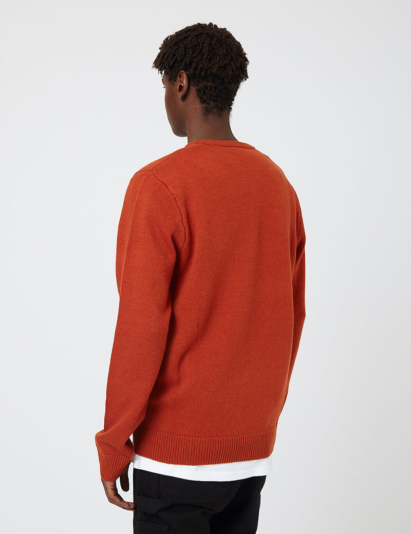 Carhartt-WIP Allen Sweater - Cinnamon