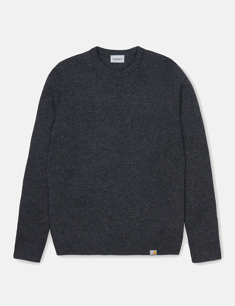 Carhartt-WIP Allen Sweater - Black Heather
