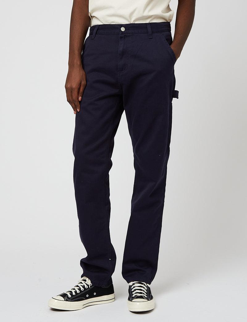 Carhartt-WIP Ruck Single Knee Pant (Regular, Taper) - Dark Navy Blue
