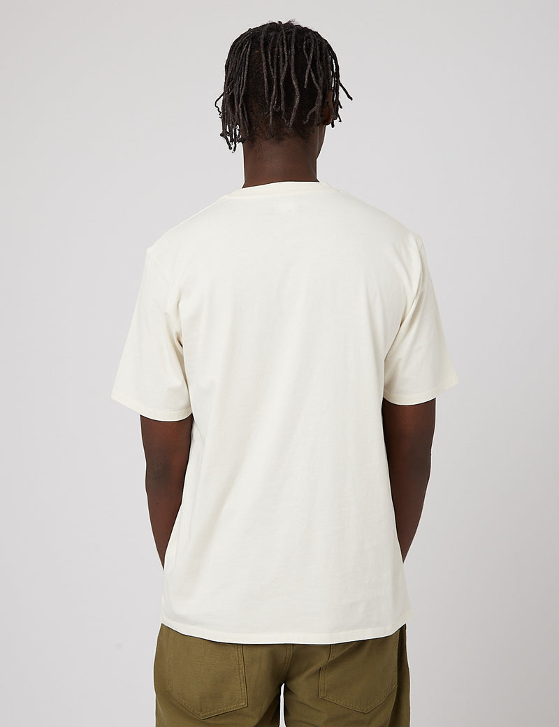 EdwinジャパニーズサンTシャツ-ウィスパーホワイト