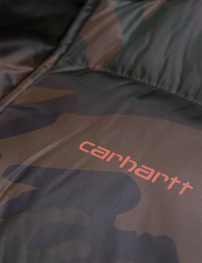 Carhartt-WIP Deming Jacket - Evergreen Camo/Brick