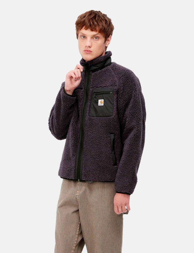 Carhartt-WIP Prentis Doudoune - Prune Foncé Violet/Noir