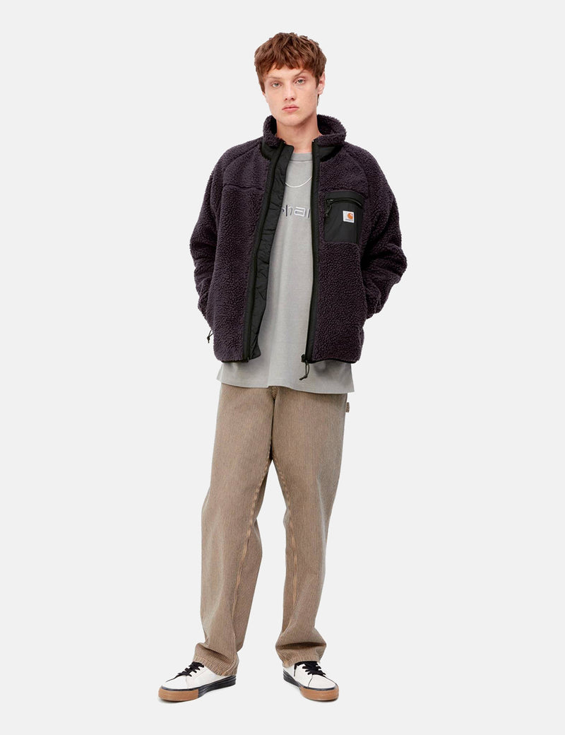 Carhartt-WIP Prentis Doudoune - Prune Foncé Violet/Noir