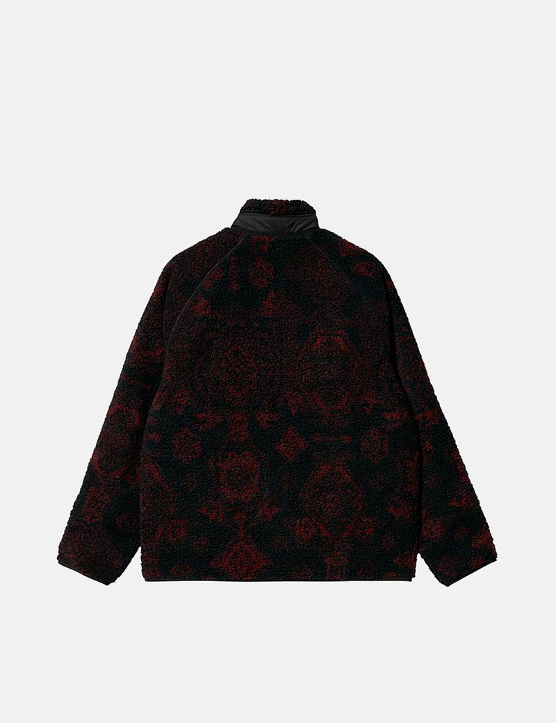 Carhartt-WIPプレンティスライナージャケット（バースジャカード）-ダークネイビーブルー/コルビナ