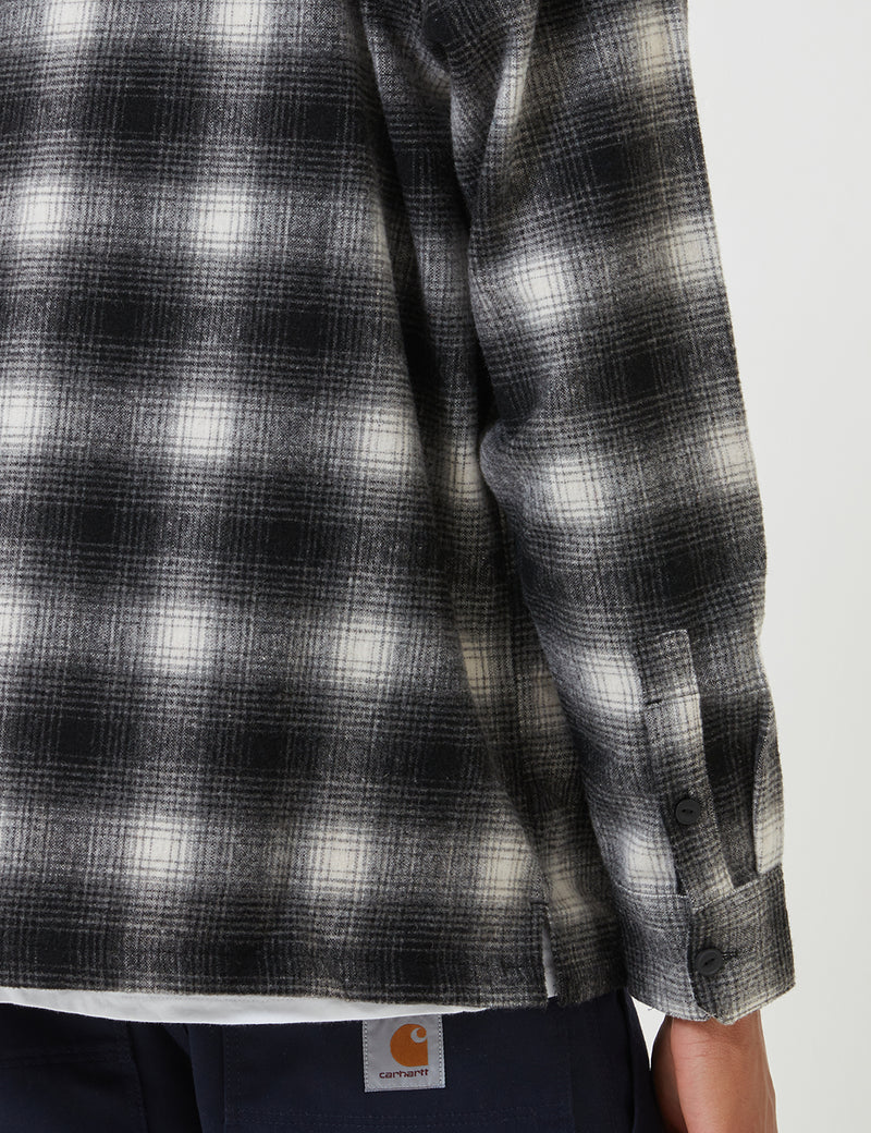 Carhartt-WIP Halleck Shirt - Black Halleck Check