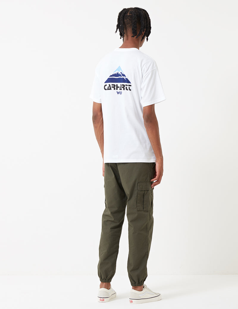 T-Shirt Carhartt-WIP Mountain - Blanc