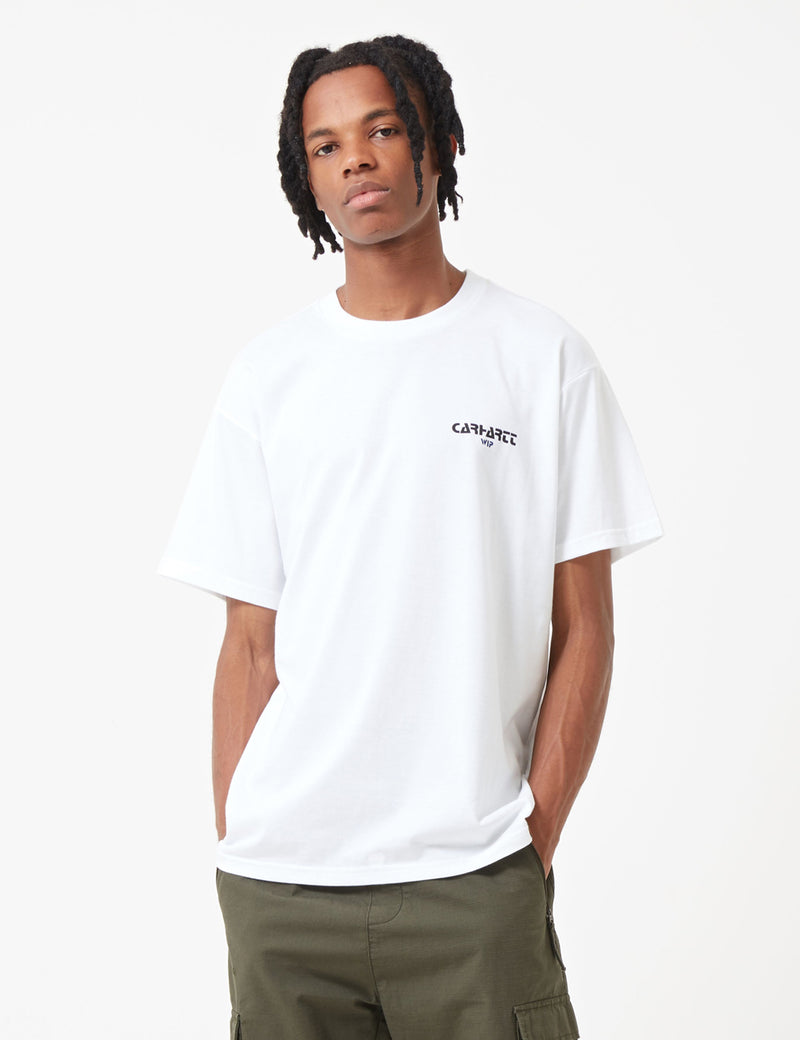 T-Shirt Carhartt-WIP Mountain - Blanc
