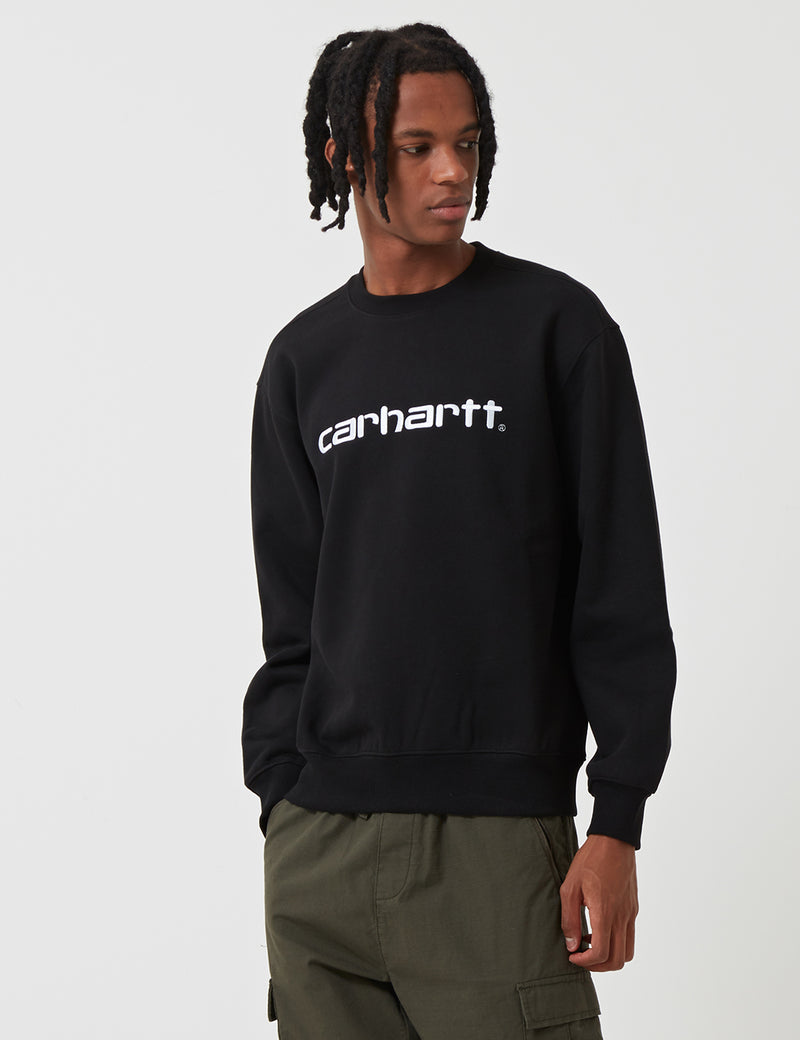 Carhartt-WIP OG Logo Sweatshirt - Black