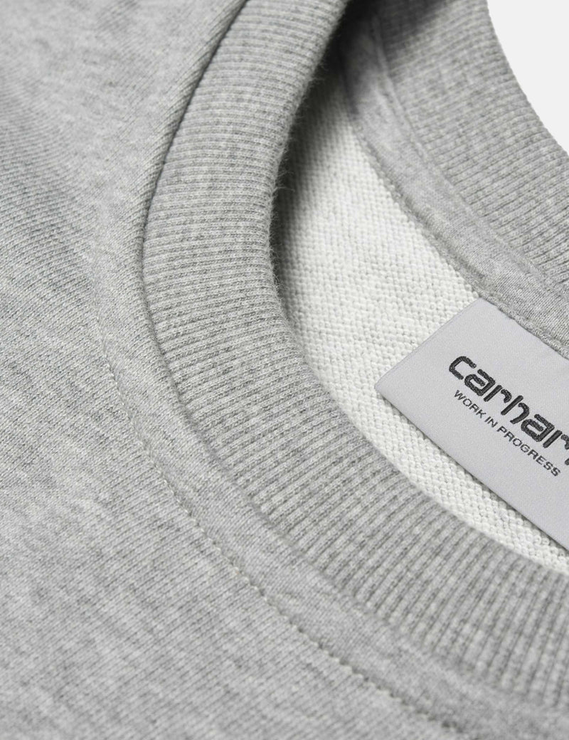 Carhartt-WIP OG Logo Sweatshirt - Grey Heather
