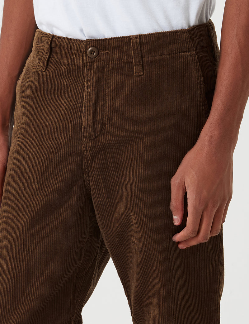 Carhartt-WIP Club Pant Trousers (Corduroy) - Tobacco Brown