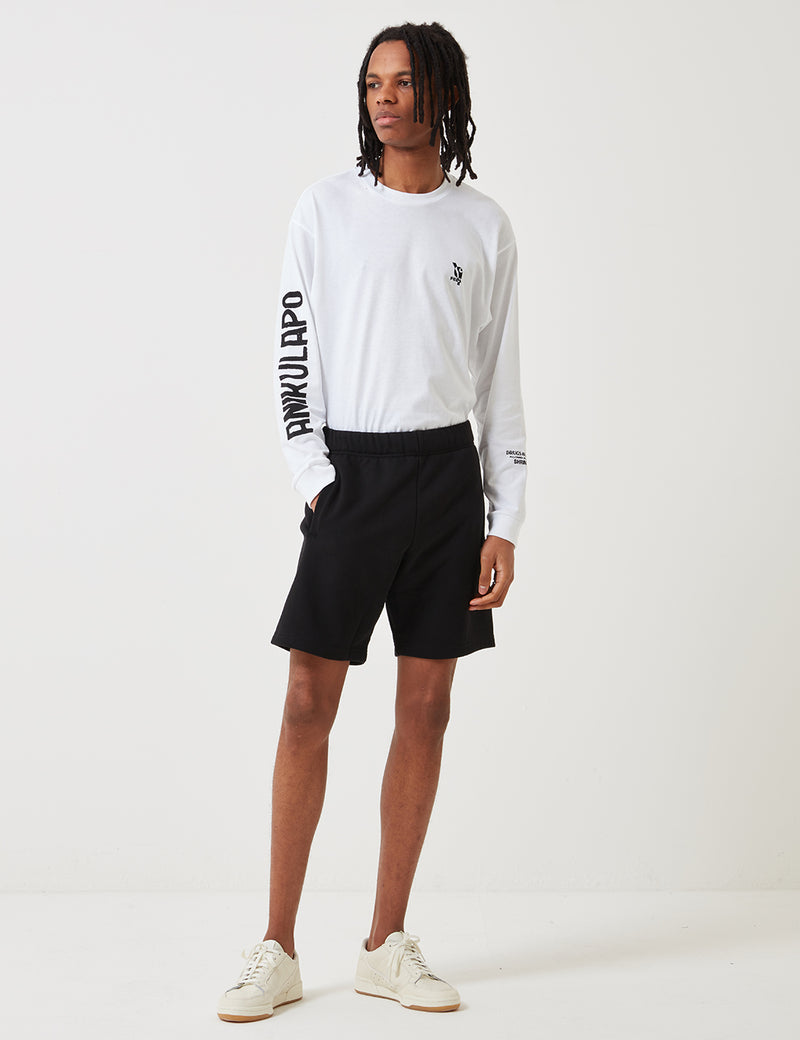 Carhartt-WIP Chase Sweat Shorts - Black