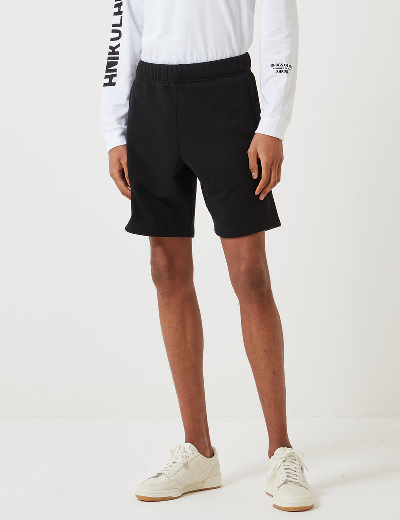 Carhartt-WIP Chase Sweat Shorts - Black