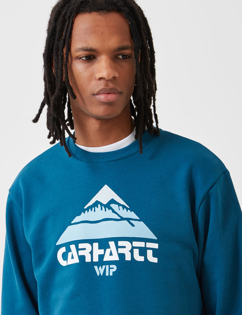 Carhartt-WIP Mountain Sweatshirt - Corse Blue