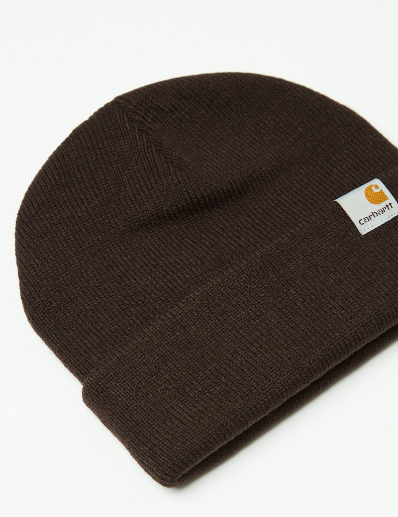 Bonnet Bas Stratus Carhartt-WIP - Dark Umber Brown