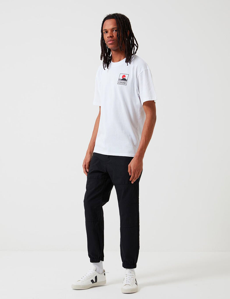 Edwin Sunset On Mt. Fuji T-Shirt - White