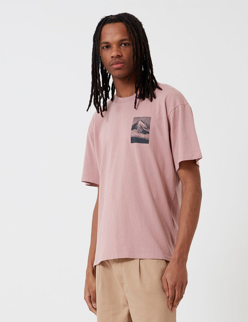 Edwin From Mt. Fuji T-Shirt - Woodrose