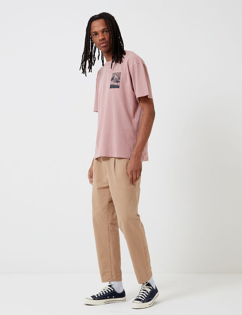 Edwin From Mt. Fuji T-Shirt - Woodrose