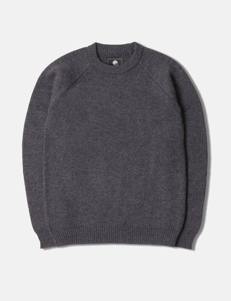 Edwin Big Knit Jumper - Ebony