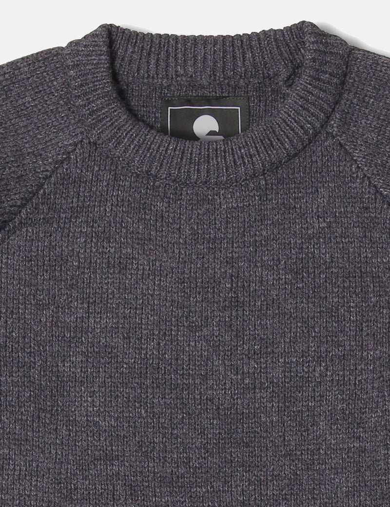 Edwin Big Knit Jumper - Ebony