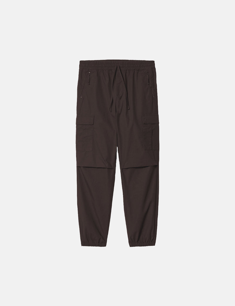 Carhartt-WIP-WIPカーゴジョガー（リップストップ）-ダークアンバーブラウン