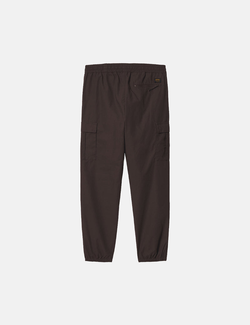 Carhartt-WIP-WIPカーゴジョガー（リップストップ）-ダークアンバーブラウン