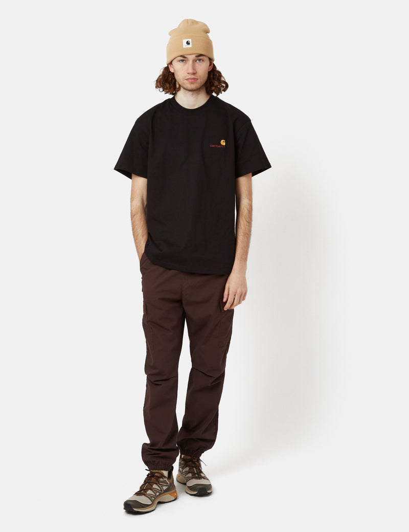 Carhartt-WIP-WIPカーゴジョガー（リップストップ）-ダークアンバーブラウン