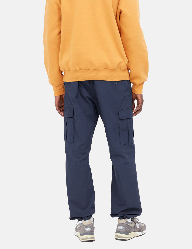 Carhartt-WIP Cargo Jogger (Ripstop) - Bleu Enzian