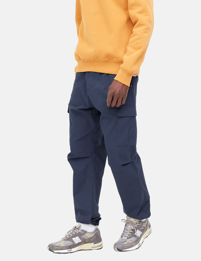 Carhartt-WIP Cargo Jogger (Ripstop) - Bleu Enzian