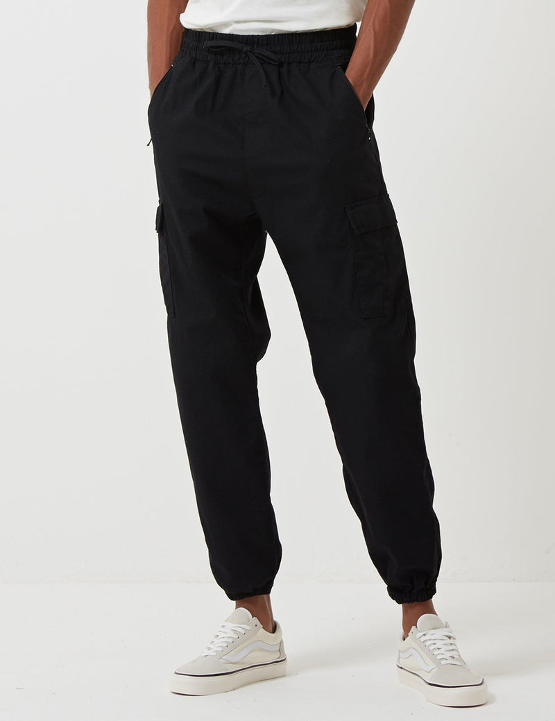 Pantalon Carhartt-WIP Cargo Jogger (Ripstop) - Noir