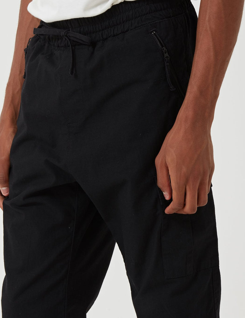 Pantalon Carhartt-WIP Cargo Jogger (Ripstop) - Noir