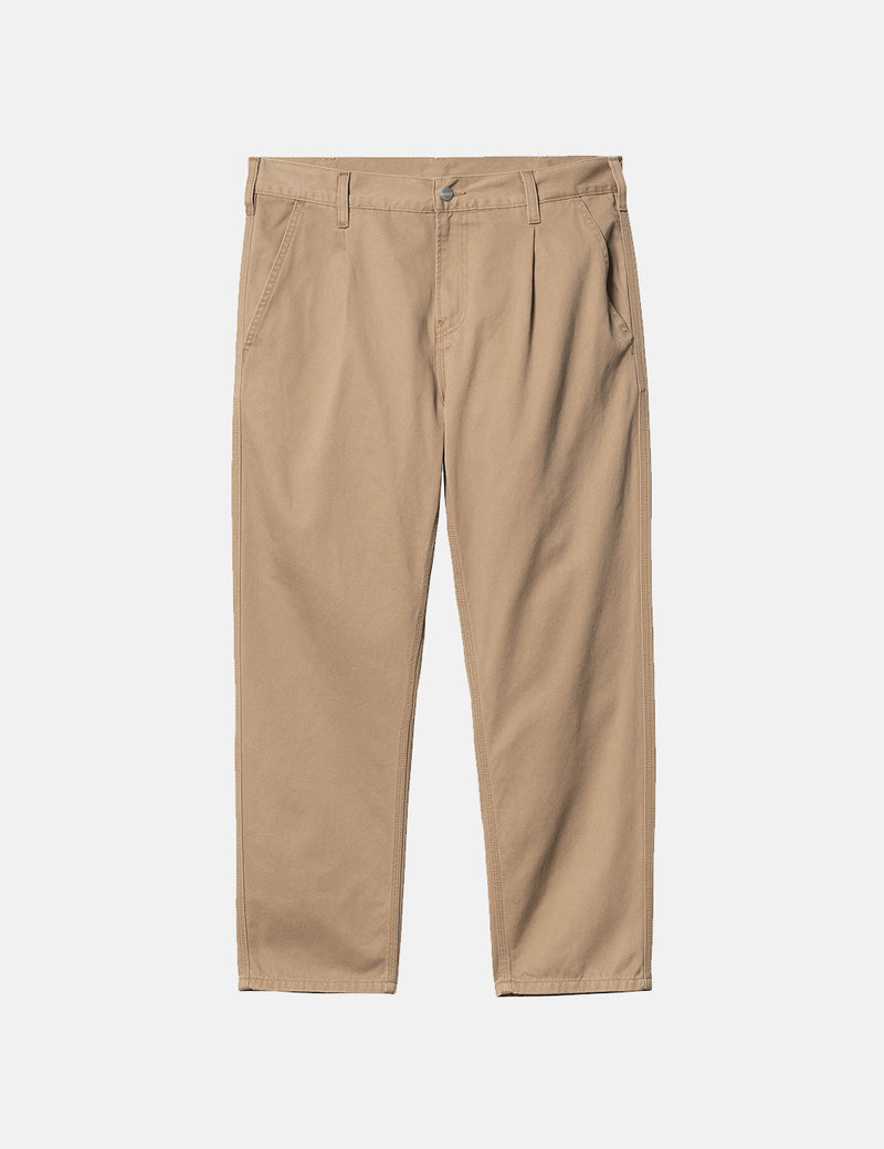 Carhartt-WIP Pantalon Abbott (coupe fuselée) - Nomad Brown