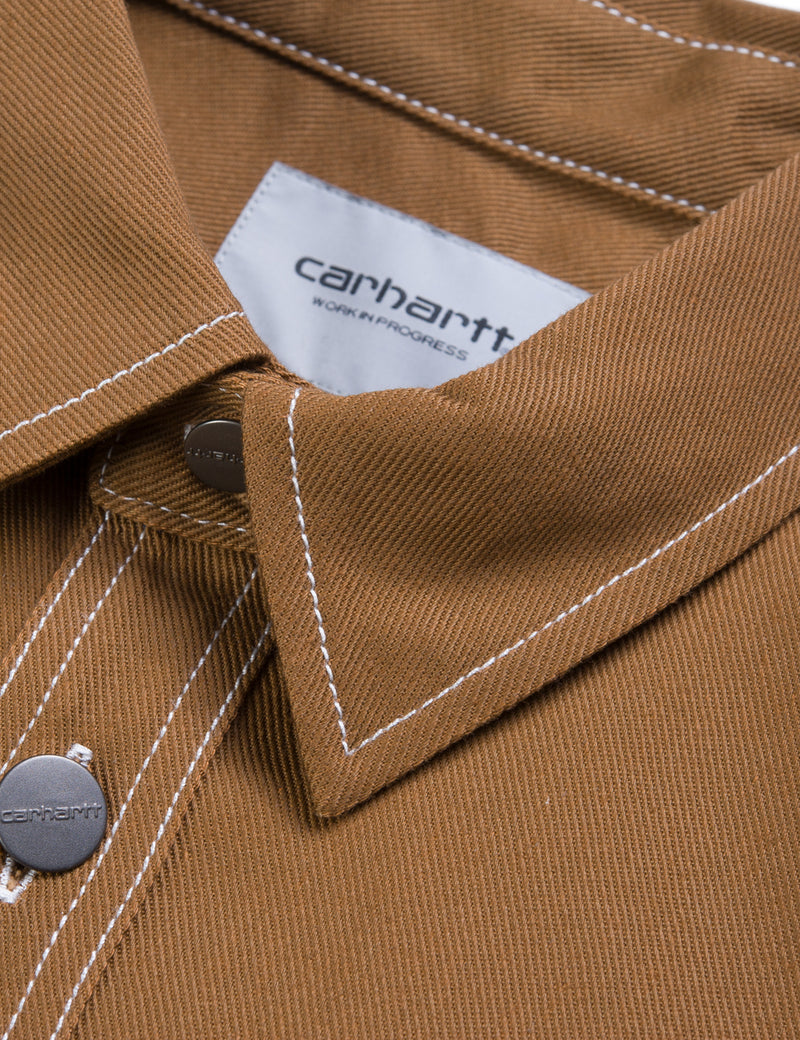 Carhartt-WIP Chalk Shirt Jacket (Regular Fit) - Hamilton Brown