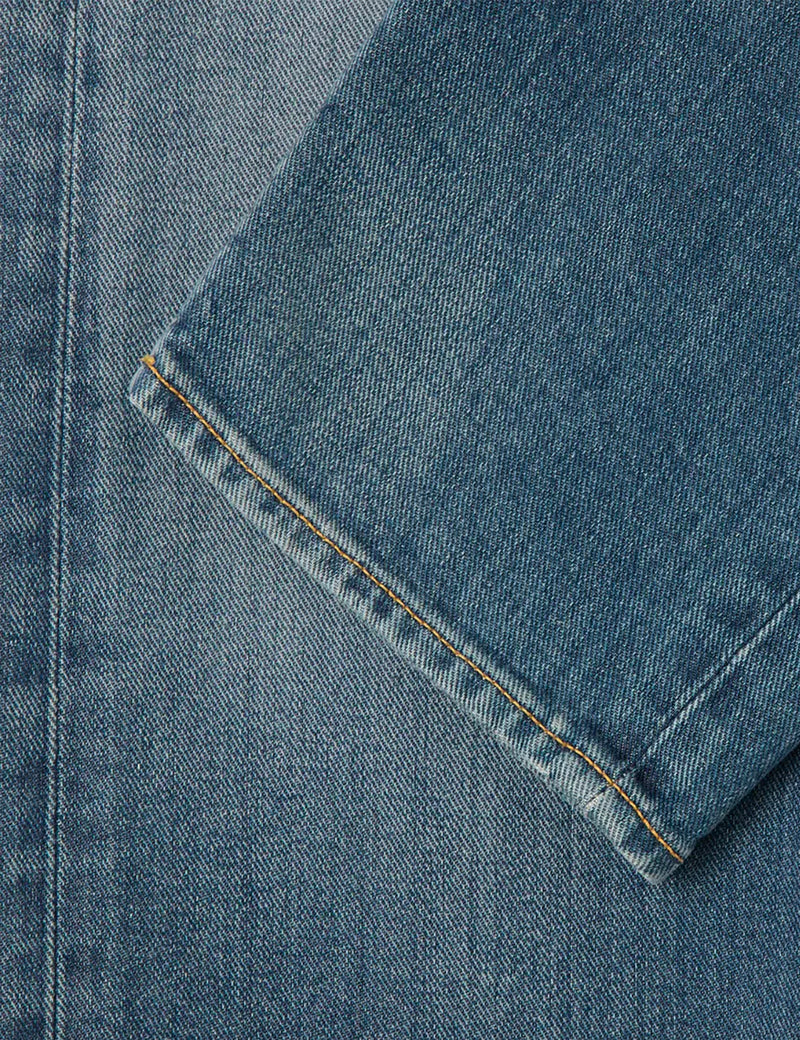Edwin ED-80 Slim Tapered Jeans (Yoshiko Left Hand Denim, 12-6oz) - Bleu Ariki Wash