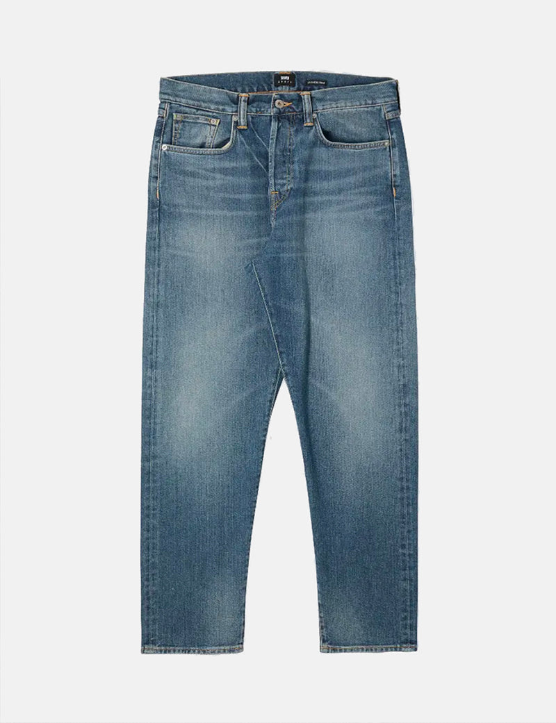 Edwin ED-80 Slim Tapered Jeans (Yoshiko Left Hand Denim, 12-6oz) - Bleu Ariki Wash
